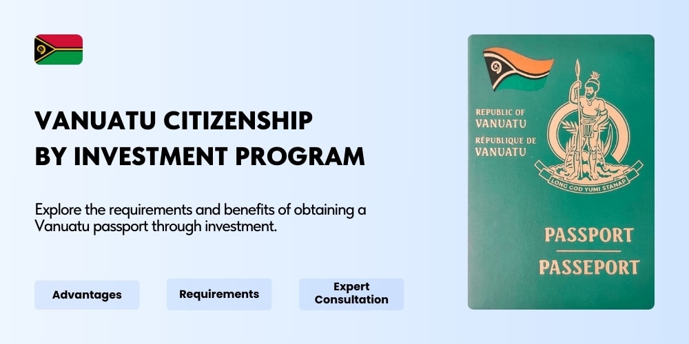 Understanding Vanuatu Citizenship by Investment Minimum Requirements